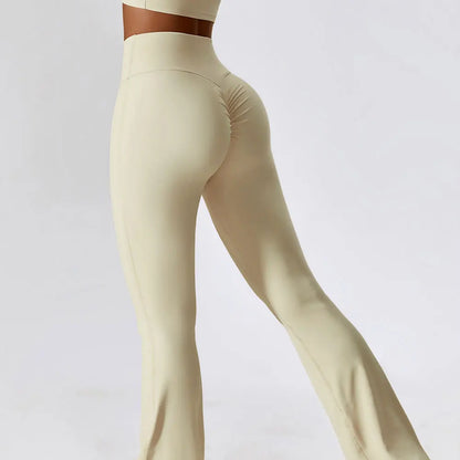 Neutral Flare Leggings